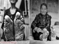 تغییر مدل پاهای زنان چینی و خوش شانسی زنان ایرانی!