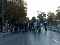 همایش «دوچرخه‌‎سواران کتاب‌دوست» یزدی در پایتخت کتاب ایران